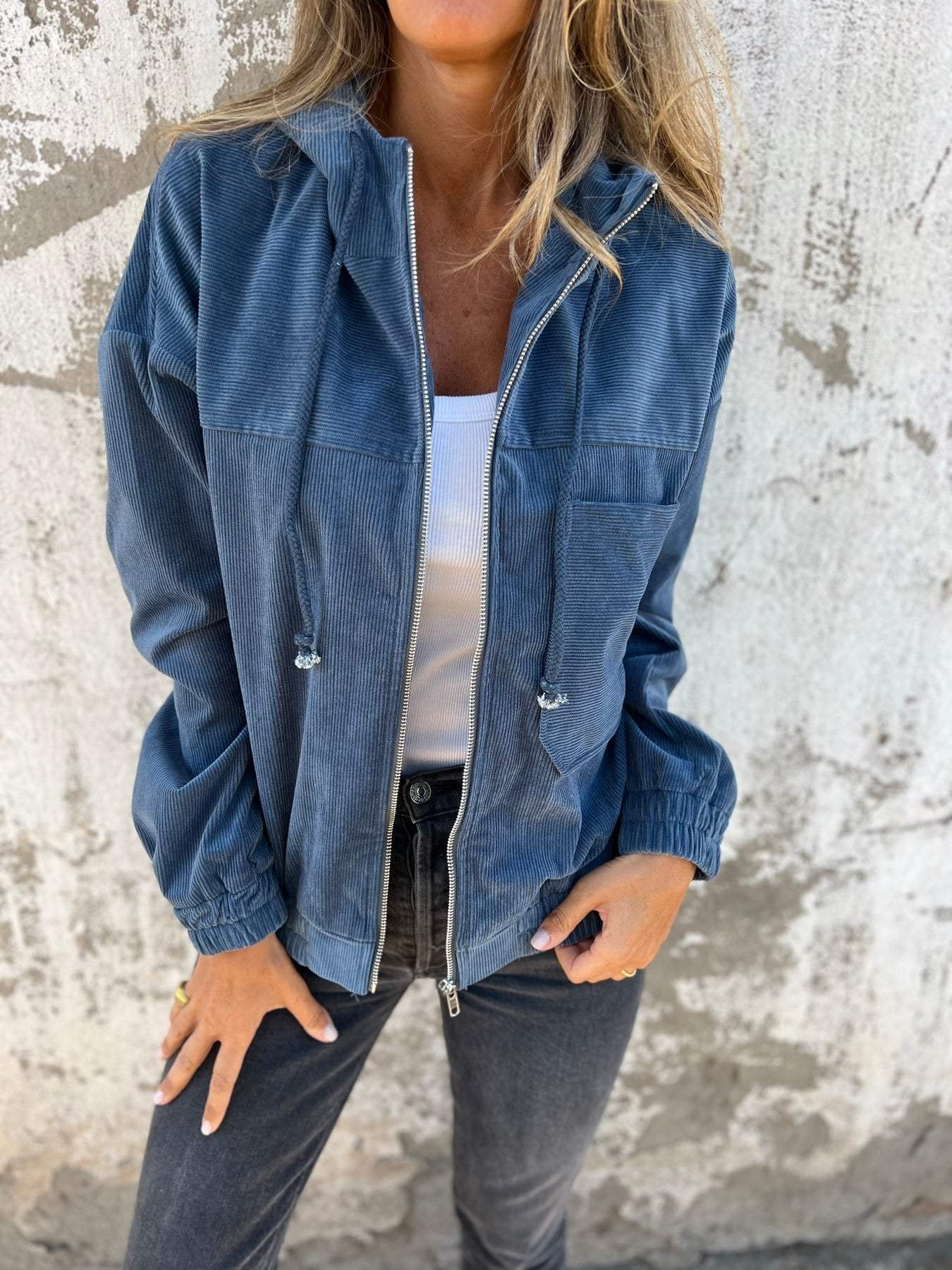 Dalina | Hooded Zip-Up Jacket