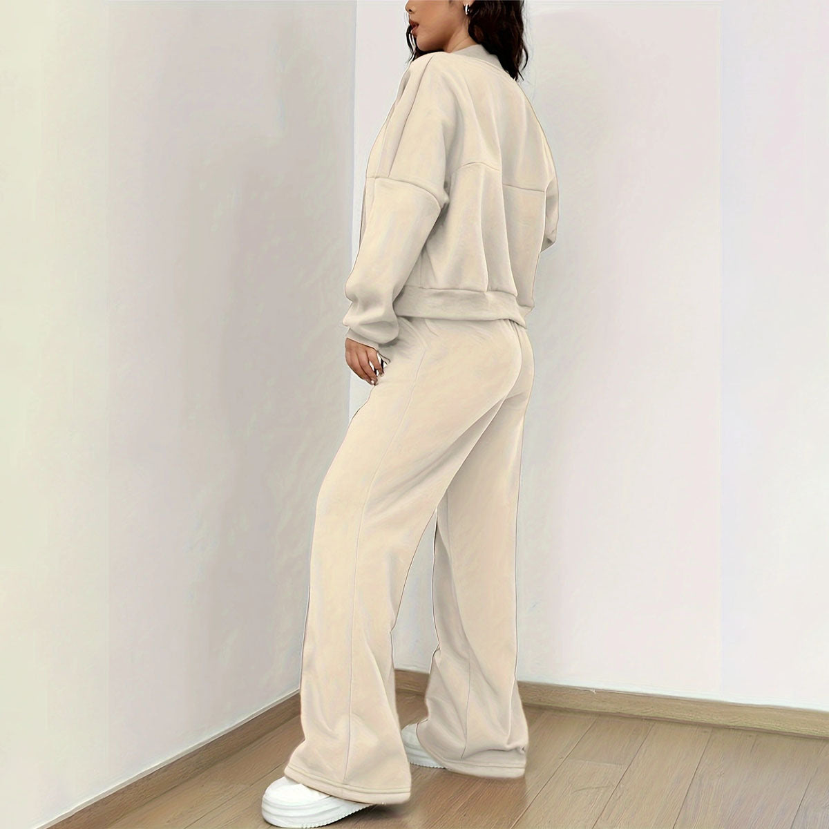 Chic Set: Vest and Wide Pants