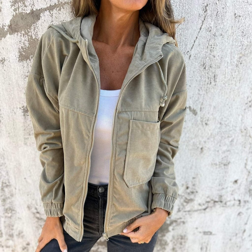 Dalina | Hooded Zip-Up Jacket