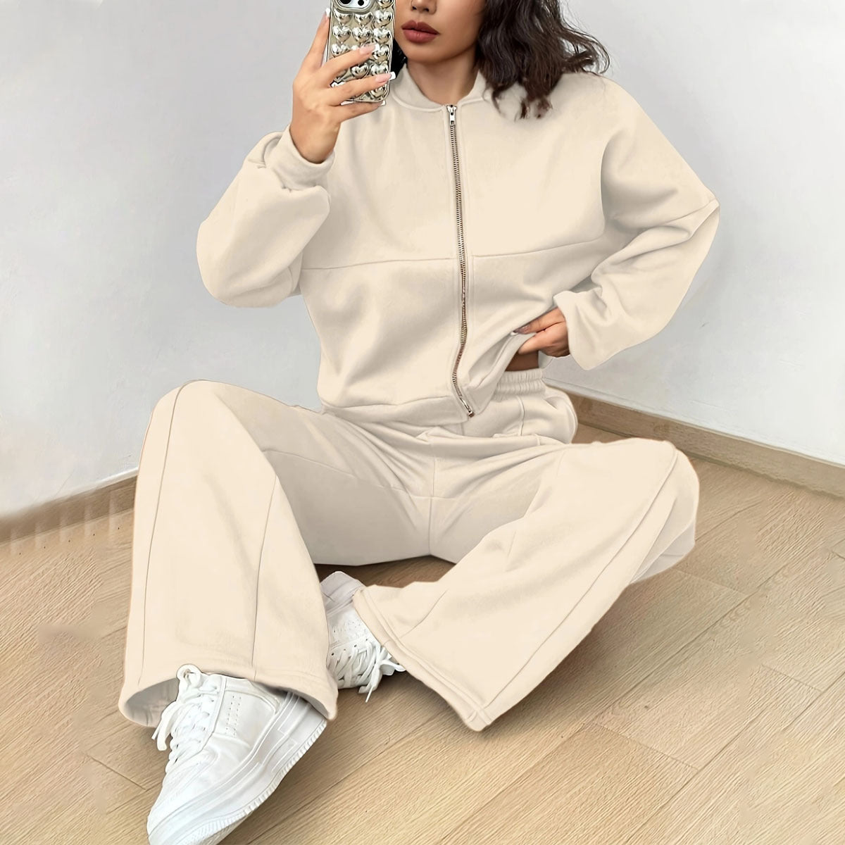 Chic Set: Vest and Wide Pants